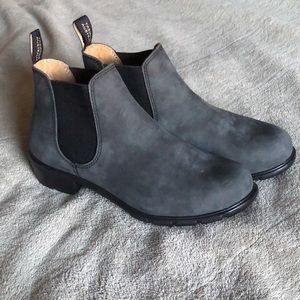 Basically new Blundstone booties. Bought them bnwt, not my favorite, re-poshing.